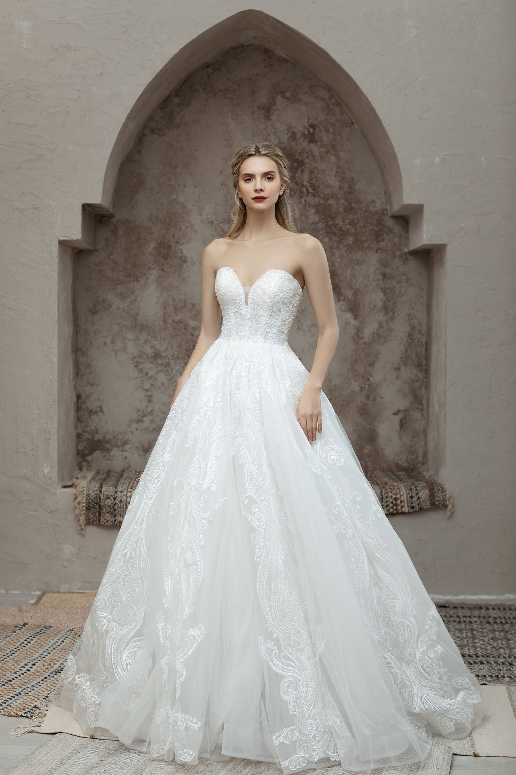 ballgown wedding dress - princess wedding dress - handmade wedding dress - designer wedding dress - couture wedding dress - wedding dress with beadworks